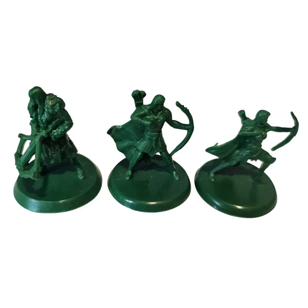 Magic The Gathering Arena Planeswalkers Game Green Squad Figures 10 Count
